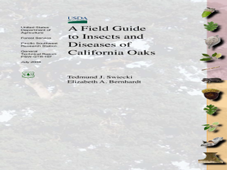 Thumbnail for A Field Guide to Insects and Diseases of California Oaks
